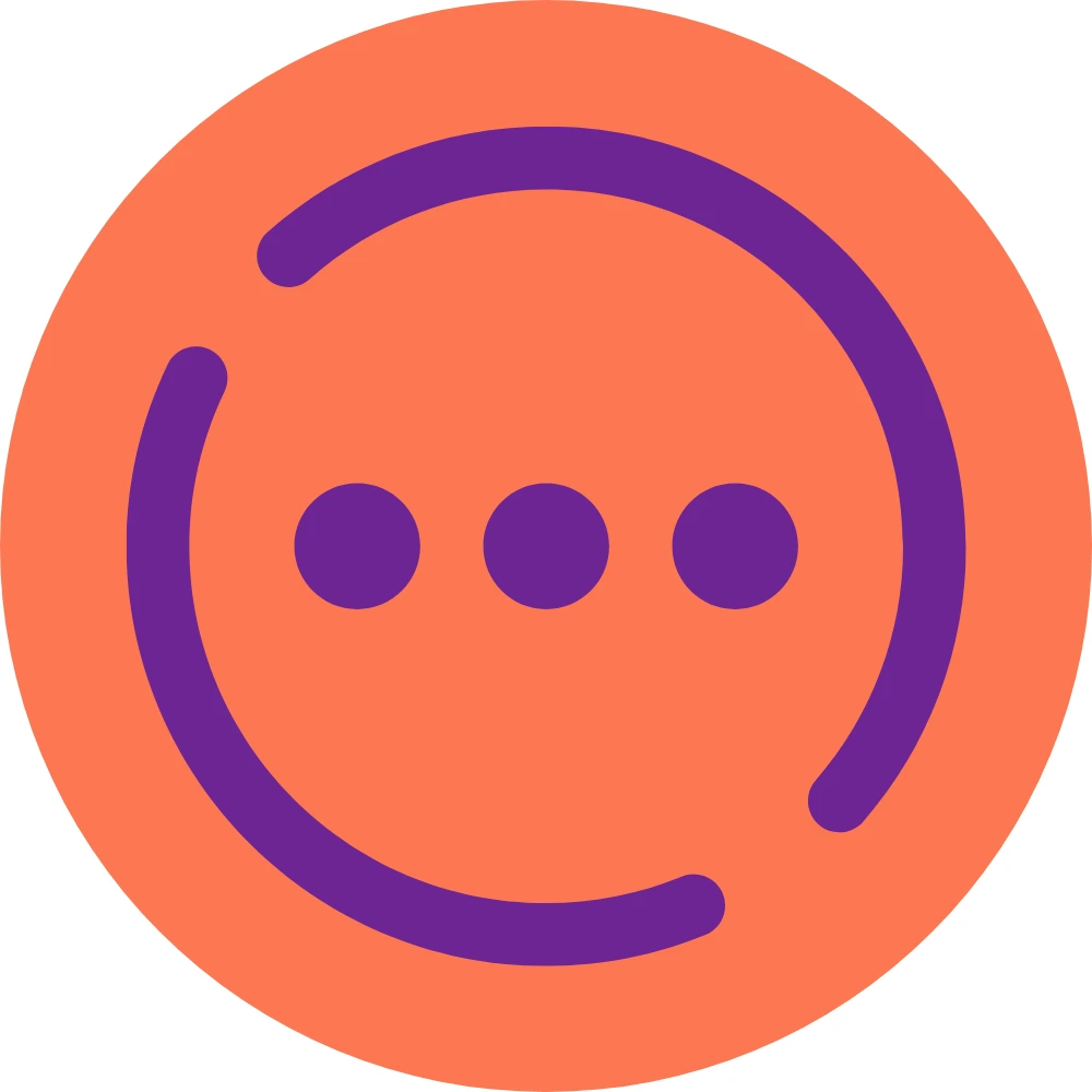 11 Illustration représentant 3 petits points entourés